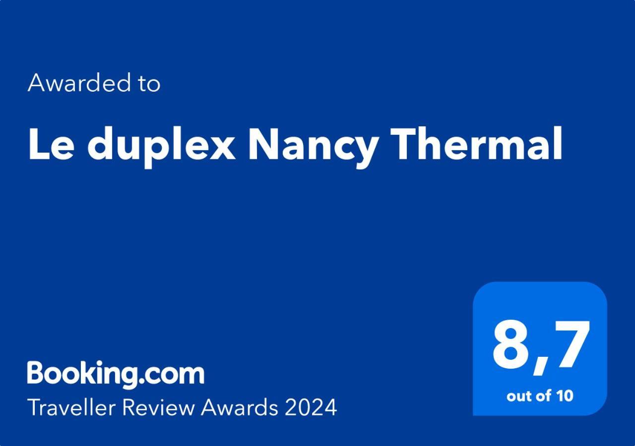 Le Duplex Nancy Thermal Exterior photo